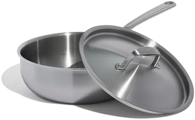 Made In Cookware - 3 Quart Stainless Steel Saucier Pan - 5 Ply St...