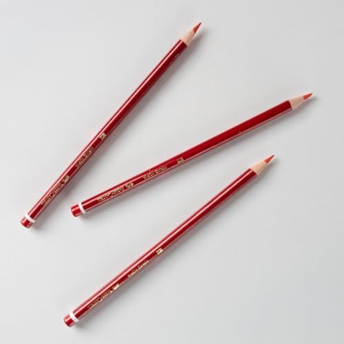 Faber-Castell 12'li Kırmızı Kopya Kalemi, Yüksek Kaliteli Mine, Kırılmaya Dayanıklı Uç, Sürdürülebilir Gövde - Görsel 5