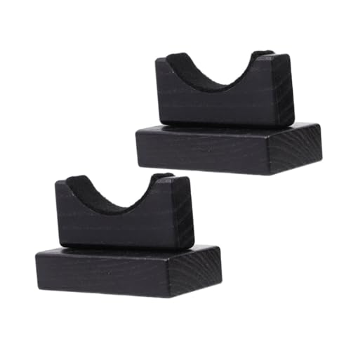 balacoo Multi-use Bat Racks 2pcs Baseball Bat Wooden Holder for Display and Organizing