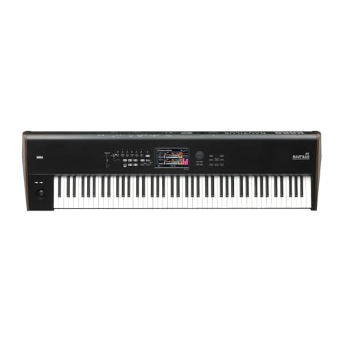 Korg NAUTILUS AT 88-Key Synthesizer Music Workstation with Aftertouch and Premium Weighted RH3 Keyboard