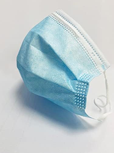 UK Manufactured Type IIR Surgical Face Mask, Medical grade Fluid Resistant, 98% Filtration, Comfortable, High Breathability, Soft ear loop, EN 14683, Single Use, Box of 50 | JCCG UK Brand