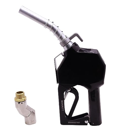3/4 inch NPT Auto Fuel Nozzle with 360° swivel hose