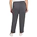 Alfred Dunner womens Allure Slimming Plus Size Stretch - Modern Fit Pants, Grey, 18 US