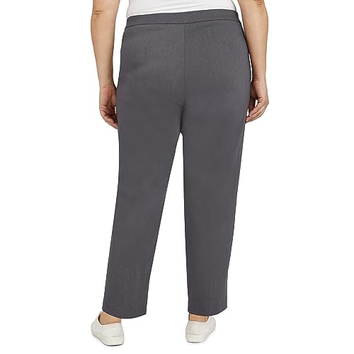 Alfred Dunner Womens Allure Slimming Plus Size Stretch - Modern Fit Pants2