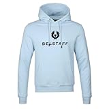  Belstaff Signature Kapuzenpullover, Sky Blue, M