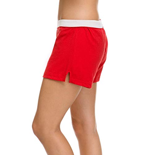 Soffe Juniors' Authentic Cheer Short, Red, Small (1-Pack)
