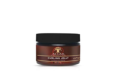 As I Am Curling Jelly - 4 ounce - Curl & Coil Definer - Hi-Definition and Shine - Anti-Shrinkage and Stretches Curls - Anti-Frizz - Flake Free Formula