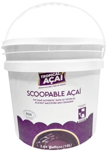 Scoopable Acai Smoothie Puree 2.64 Gallons