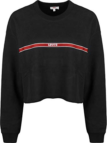 Preisvergleich Produktbild Levi´s ® Damen Sweatshirt Longsleeve Graphic Levis Tape White XL