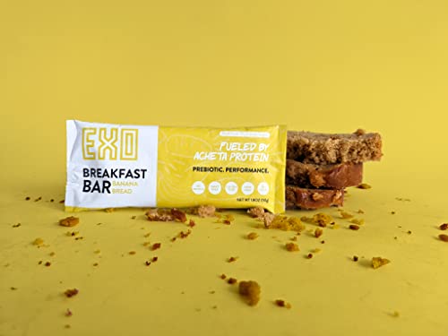 Exo Cricket Flour Protein Bars, Banana Bread, 12 Count - Image 3