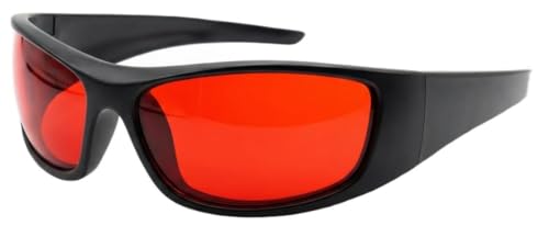 Ya en mundofriki.es: Bloomoak Lentes rojas de doble capa AR que bloquean el 99,9% de la luz azul y verde, para videojuegos en ordenador, reduce la fatiga ocular y mejora el sueño