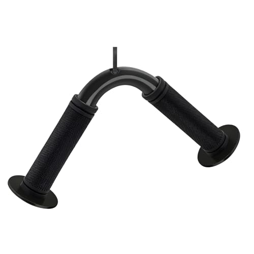 Barre de traction Lat ergonomique avec poignée de fitness en forme de V antidérapante pour entraînement