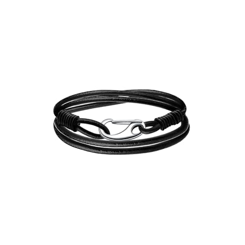 Viwind Lederarmband Damen Geflochtenes 19/20cm Leder armbänder for...