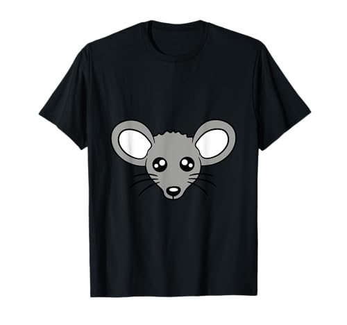 Ratón Ratones Lindo Pequeño Roedor Rata Amigable Dulce Cómic Divertido Camiseta