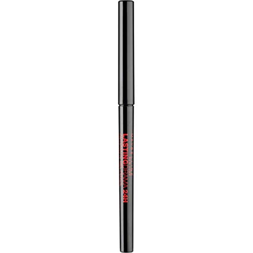 Maybelline New York Matita Eyeliner Lasting Drama 24H, 3 Beyond Black