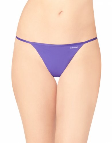 Calvin Klein Women's Sleek String Thong Panty
