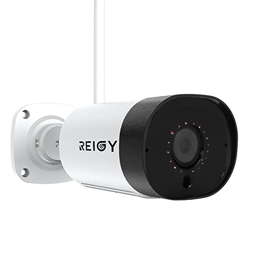 REIGY 3 MP Caméra IP Wi-Fi Audio bidirectionnelle, ajout caméra pour REIGY Kit vidéosurveillance