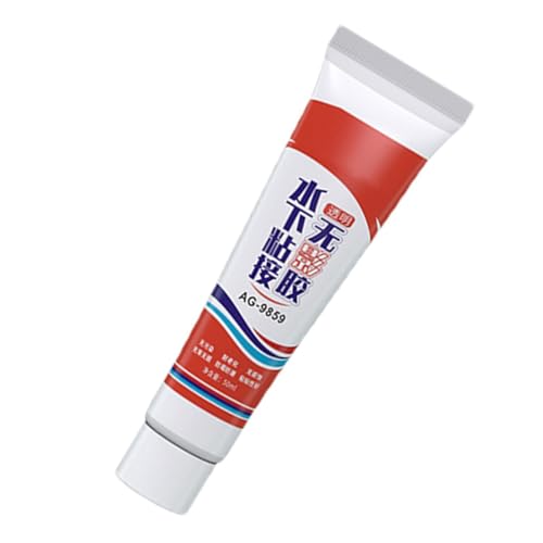 Transparent Aquarium Sealing Glue - Waterproof Leak Repair Adhesive, Clear Plugging Sealant Formula, Durable Bonding Compound | Marine Tank Restoration, Fish Habitat Maintenance, Bucket Seepage Repair