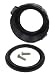 American Spa Parts 2" Heater Union Split Nut Kit with Gasket O.D. 3 1/4"