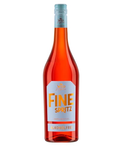 Wild Virgins FINE Spritz, Brennerei Wild, 0% Vol., Alkoholfreier Orange Aperitivo, Fruchtig-Süß, Feine Zitrusnote, Handgefertigt, Made in Germany