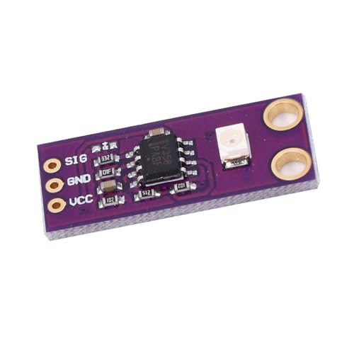 Hailege 2pcs GUVA-S12SD UV-Lichtsensor UV-Sensormodul S12SD Lichtsensor Wellenlängenerkennungsbereich 240nm-370nm 130 Grad Großwinkelerkennung