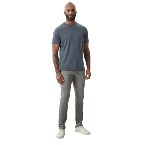Image of Robert Barakett Men's Georgia Tee Short Sleeve Crew Neck Pima Cotton T-Shirt