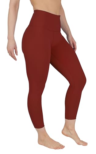 Image of 90 Degree By Reflex Womens High Waisted Leggings Capri Workout Yoga Pants