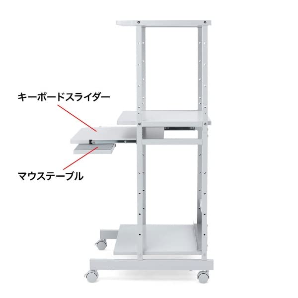 Amazon.co.jp: サンワサプライ パソコンラック(W600×D600
