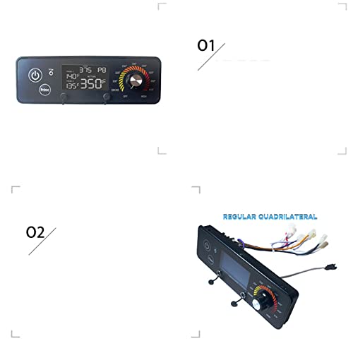 Kit de panneau de commande de grils et barbecue Sharplace avec écran d'affichage