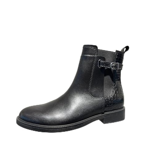 Bottines Chelsea femme pour un look citadin chic au quotidien en cuir MARCO TOZZI