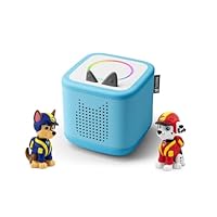 tonies Toniebox 2 Bundle Incl. 2 Tonies: Paw Patrol Chase + Marshall, Himmelblau, Audioplayer für Hörbücher, Lieder, Einschlafen und Tonieplay für Kinder