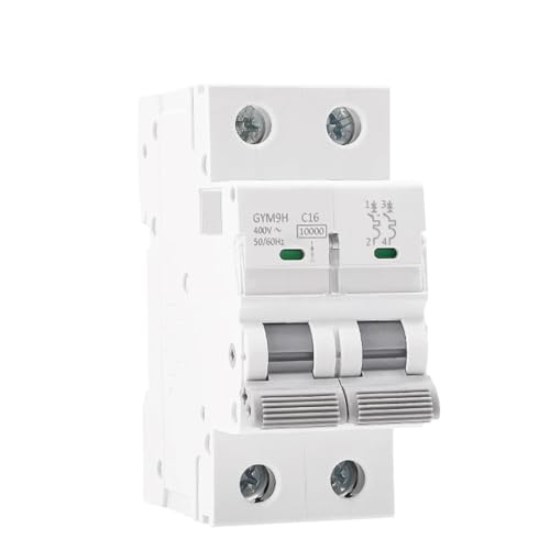 MCB disjoncteur 2 pôles haute capacité 10kA pour sécuriser le tableau - 2