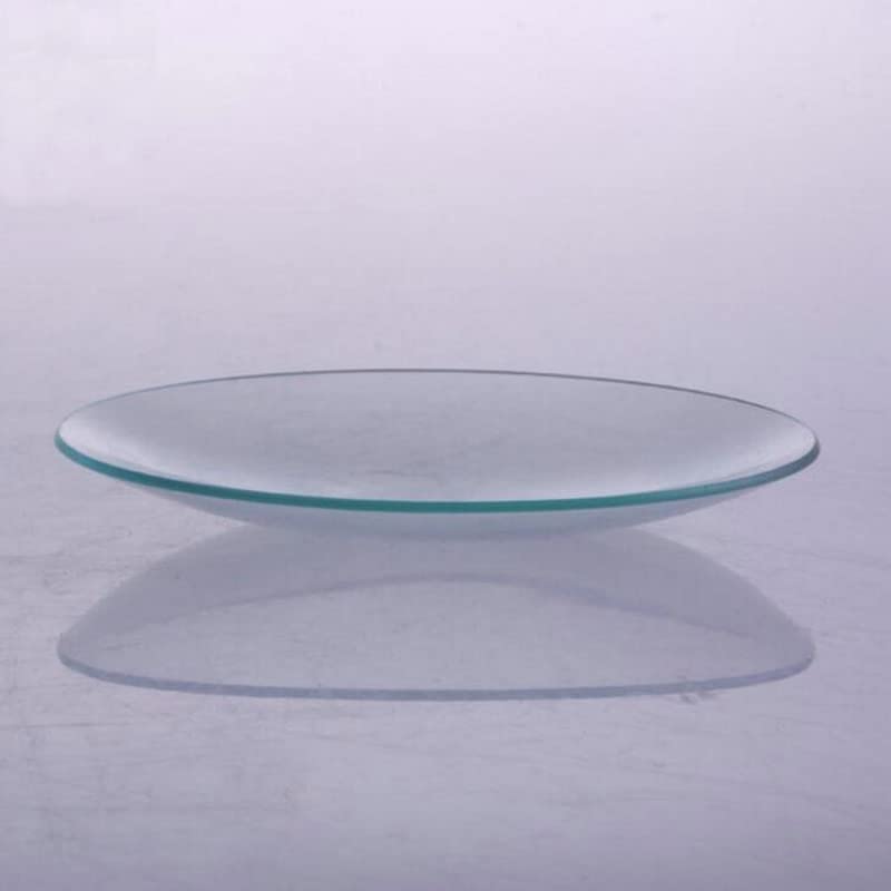 10 unids/Lote 45/60/80/90/100/120/150/180/200mm Material de Laboratorio de Vidrio Reloj Plano Disco de Superficie de Plato de Vidrio for Laboratorio (Size : 120mm)