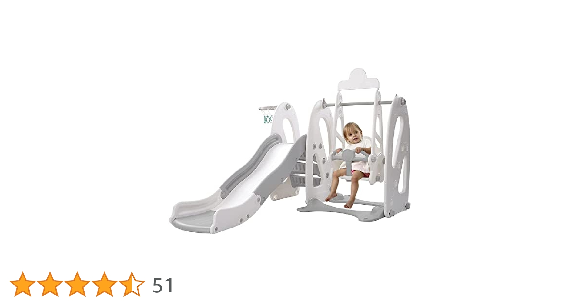 大阪熊 室内遊具 すべり台 ブランコ セット バスケットゴール 付き 子ども Amazon.co.jp: 大阪熊 室内遊具 すべり台 ブランコ セット バスケット