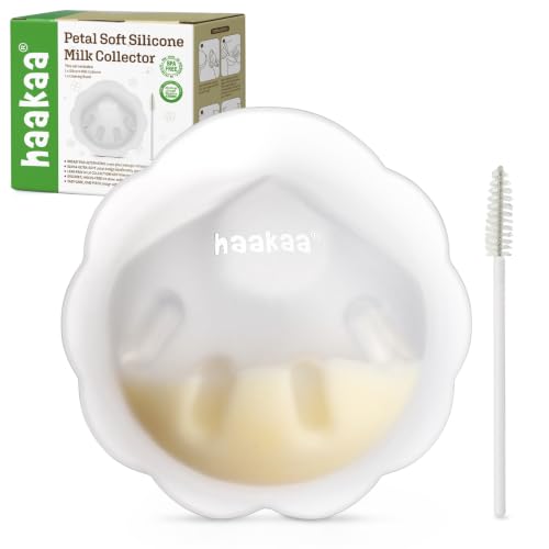 Image of haakaa Petal Soft Passive Silicone Milk Collector for Breastfeeding - 1PC