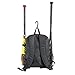 Rawlings | SAVAGE Backpack Equipment Bag | T-Ball / Baseball / Softball | Black/Royal