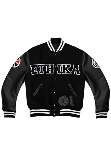 Veste universitaire Ethika blouson teddy américain Familie 01 mixte