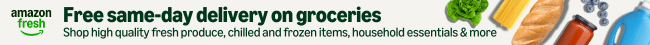 Amazon Fresh  | Free same-day delivery on groceries