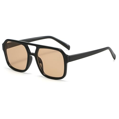 willochra Vintage Oversized Sunglasses Fashion Men Women Square Shades Eyewear Trendy Popular Design UV400 punk Sun Glasses2