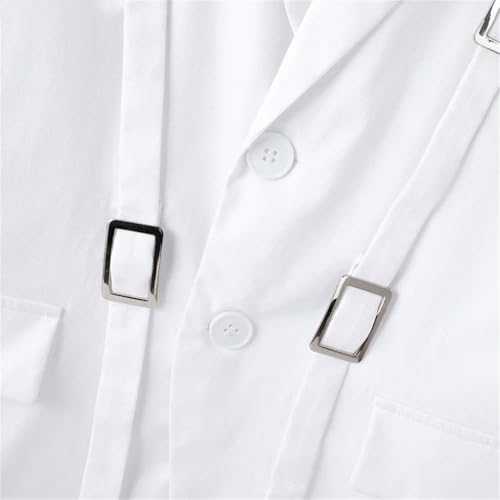 Men's Hollow Design Suit Jacket Lightweight Slim Fit Party Style Coat for Fashion Streetwear Use2