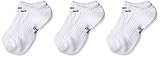 No-Show Länge Nike Kinder Everyday Cushion Socken (3 Paar), Weiß (White/Black), 38-42 EU (M)