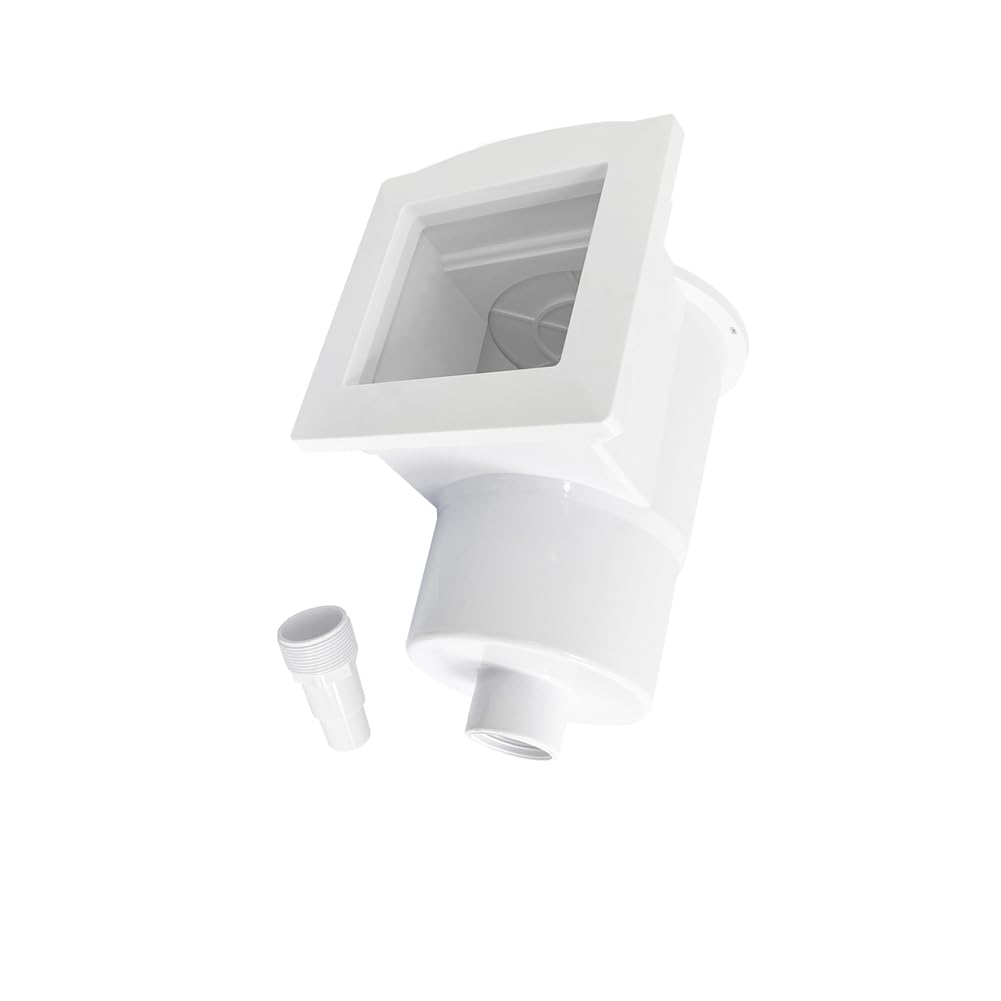 Kit de Desnatador de Piscina de 1,5 Pulgadas para Piscinas Elevadas. Dispositivo de Desnatador de Aguas Residuales. Equipo de Limpieza de Piscinas.