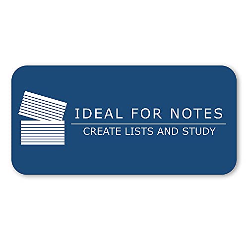 Roaring Spring Recycled Index Cards 4\"x6\", 100 Count, Smooth 100# White Recycled Index Paper, Ruled on Front, Blank on Back - Thumbnail 6