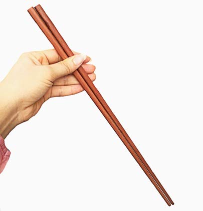 Bamboo's Grocery Cooking Wooden Chopsticks, Hot Pot Chopsticks, Extra Long,16.5 Inch, 42 Cm #TOP4