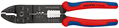 KNIPEX Crimpzange auf SB-Karte schwarz lackiert, 97 22 240 SB – Ansicht 3