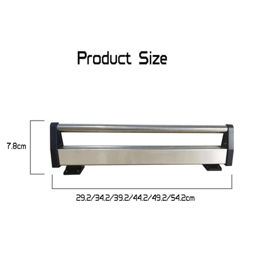 Cintre pour pantalon push-pull réglable de 30 à 55 cm pour dressing - 3
