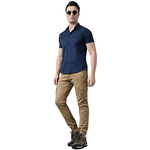 Image of Woodland Men Cotton Regular Fit Casual and Comfortable Shirts