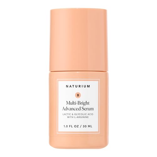 Naturium Multi-Bright Advanced Serum, Exfoliating Skincare for Radiant Glow with L-Arginine, Lactic & Glycolic Acid, 30 mL / 1.0 fl oz - image 1