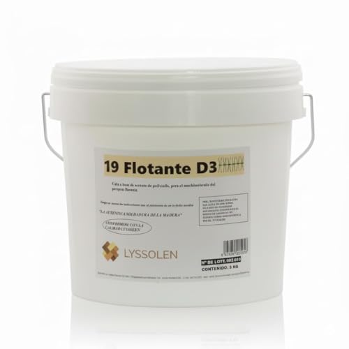 Cola Blanca para Madera Extrafuerte 5kg - Adhesivo Profesional para Machihembrado de Parquet y Carpintería - Pegamento de Alta Resistencia y Fijación Duradera