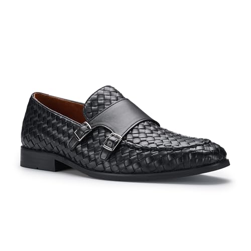 Image of Ferro Aldo Men's Dress Loafer Collection | Modern & Classic Slip-On Styles | Available in Suede, Woven, and Wholecut